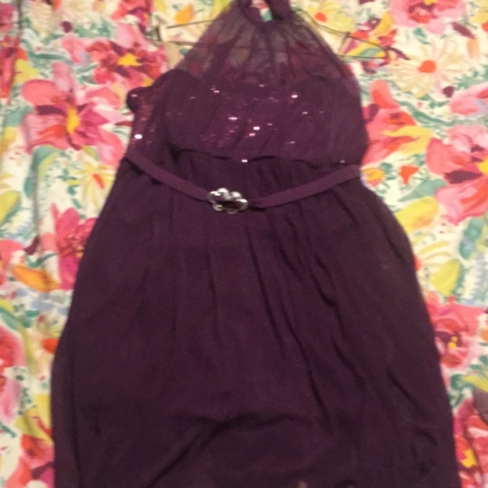Purple Weismann dance costume xl